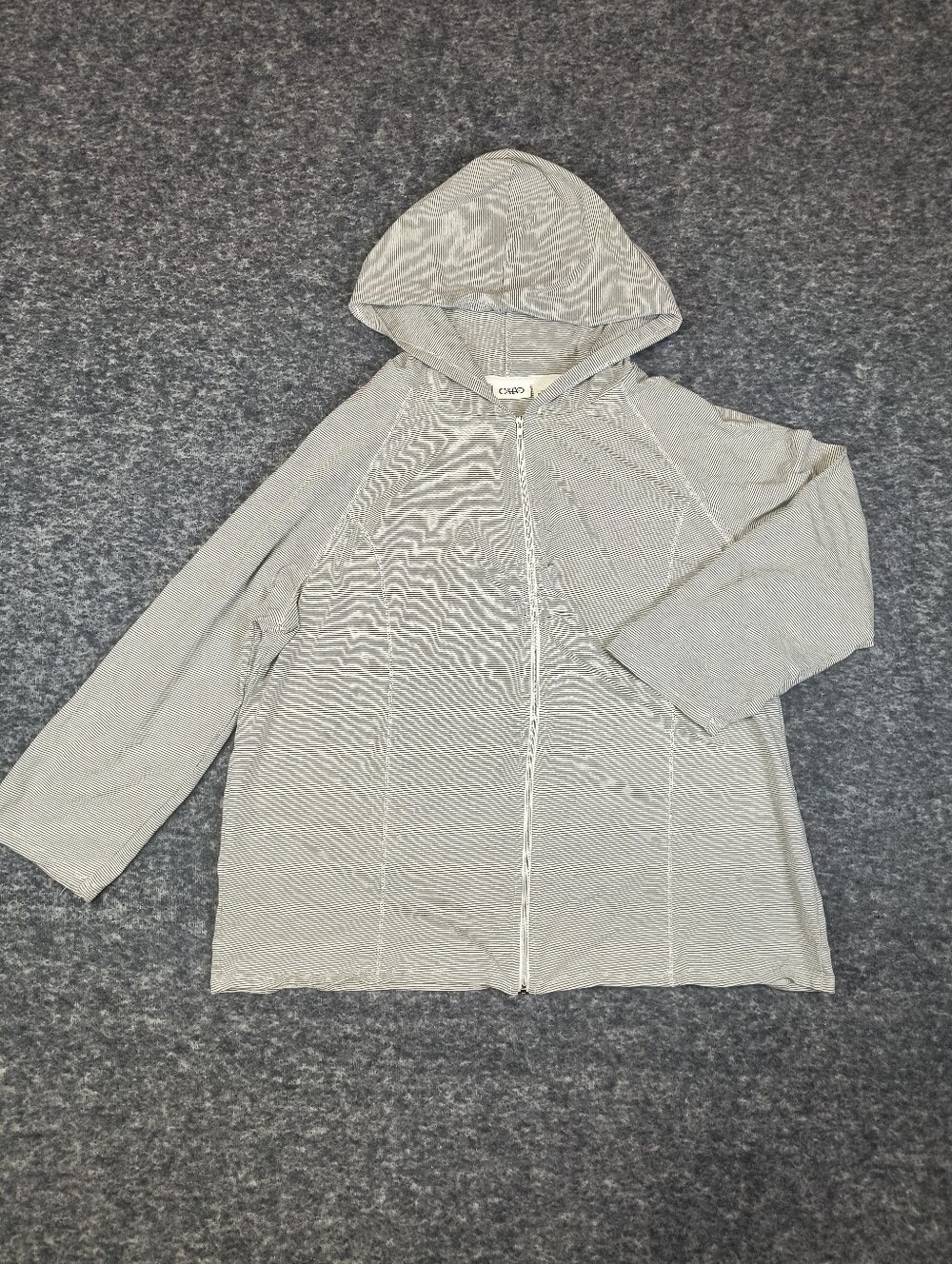 Cato 3/4 sleeve hooded jacket, women's XL